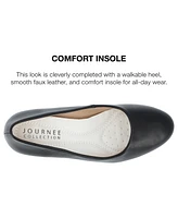 Journee Collection Women's Luu Round Toe Pumps