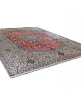 Bb Rugs One of a Kind Nain with silk 626342 9'8" x 12'9" Area Rug