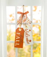 Glitzhome 24" H Fall Wooden Door Hanger