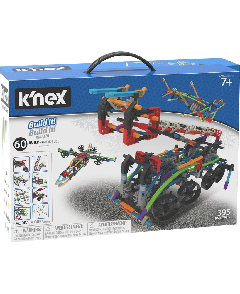 Knex Intermediate 60 Model Building Set, 395 Piece | Hawthorn Mall