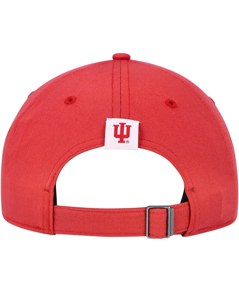 Men's adidas Crimson Indiana Hoosiers Slouch Adjustable Hat