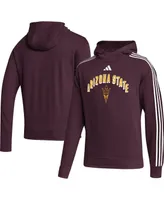 Men's adidas Maroon Arizona State Sun Devils Step Up Pullover Hoodie