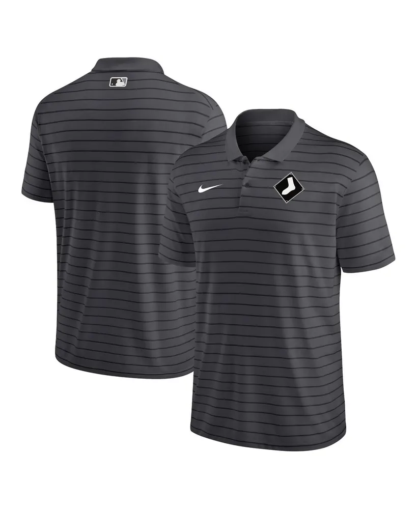 Men's Nike Charcoal Chicago White Sox City Connect Victory Performance Polo Shirt