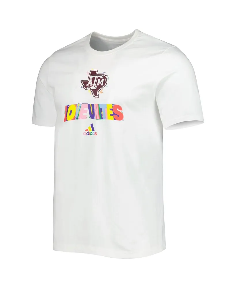Men's adidas White Texas A&M Aggies Pride Fresh T-shirt