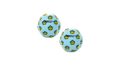 Mighty Ball Large Blue, 2-Pack Dog Toys