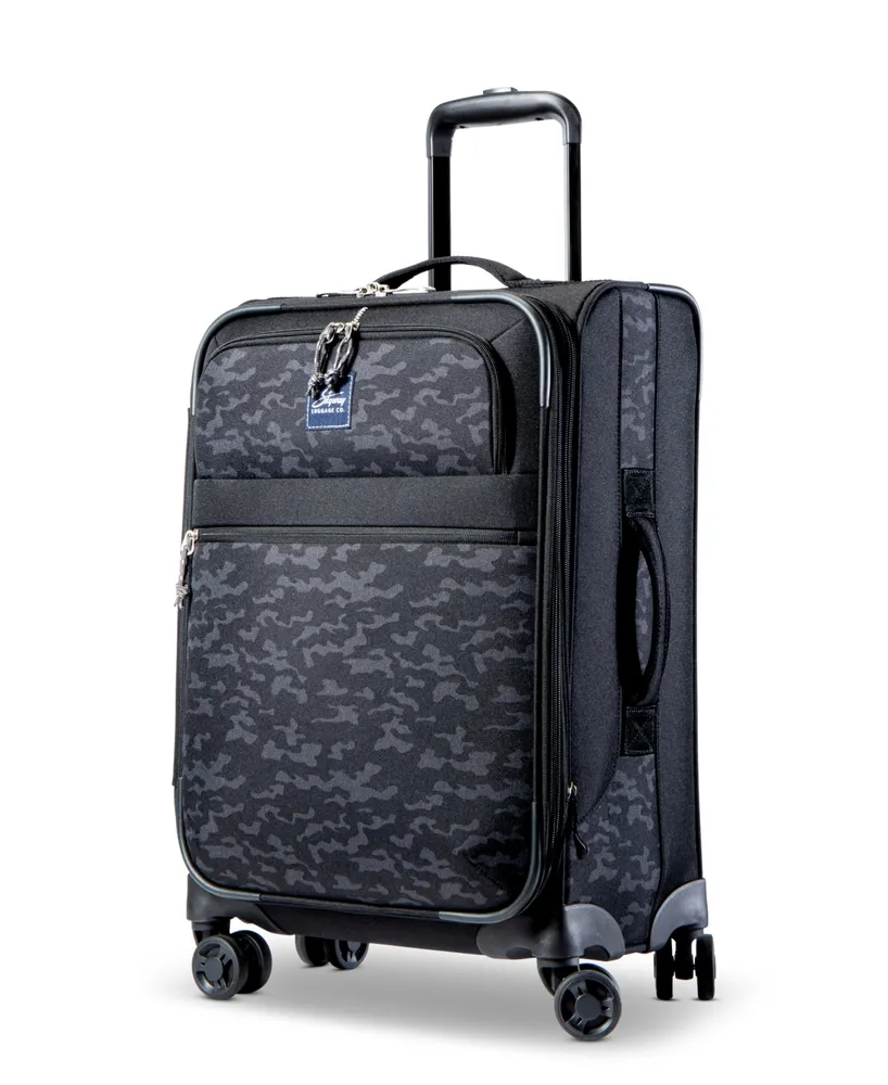 Rainer Softside 20" Carry-On Spinner Suitcase