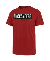 Men's '47 Brand Red Tampa Bay Buccaneers Dub Major Super Rival T-shirt