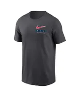Men's Nike Anthracite Arizona Diamondbacks Americana T-shirt