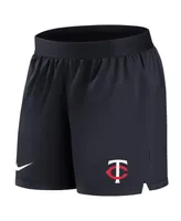 Women's Nike Black Minnesota Twins Authentic Collection Team Performance Shorts