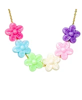 Zomi Gems Girls Jumbo Daisy Charm Necklace