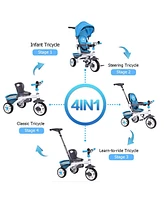 Baby Stroller Tricycle Detachable Learning Toy Bike