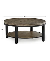 Canyon Round Coffee Table, Created for Macy's