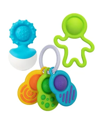Kaplan Early Learning Fat Brain Toys Infant Dimpl Set - Set of 3
