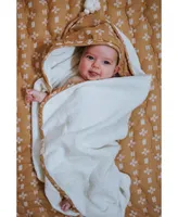 Crane Baby Baby Boys or Baby Girls Ezra Hooded Towel