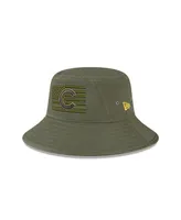 Men's New Era Green Chicago Cubs 2023 Armed Forces Day Bucket Hat