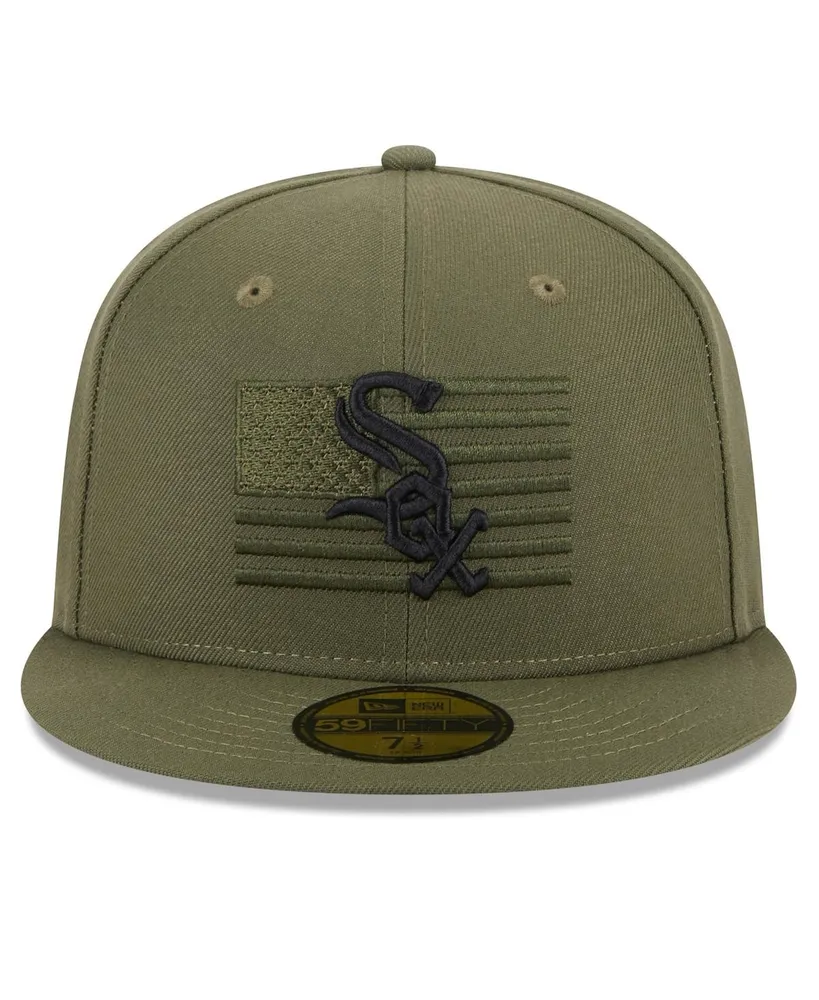 Men's New Era Green Chicago White Sox 2023 Armed Forces Day On-Field 59FIFTY Fitted Hat