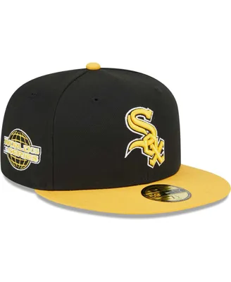 Men's New Era Black, Gold Chicago White Sox 59FIFTY Fitted Hat