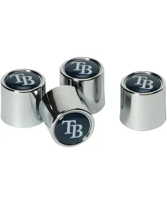 Wincraft Tampa Bay Rays 4-Pack Valve Stem Covers - Silver