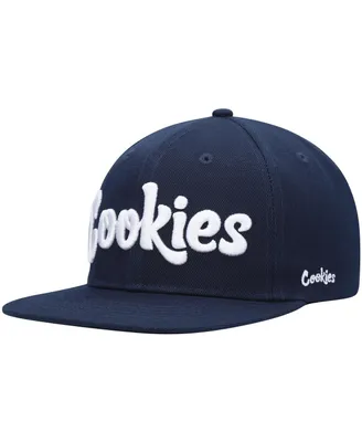 Men's Cookies Navy Original Mint Snapback Hat