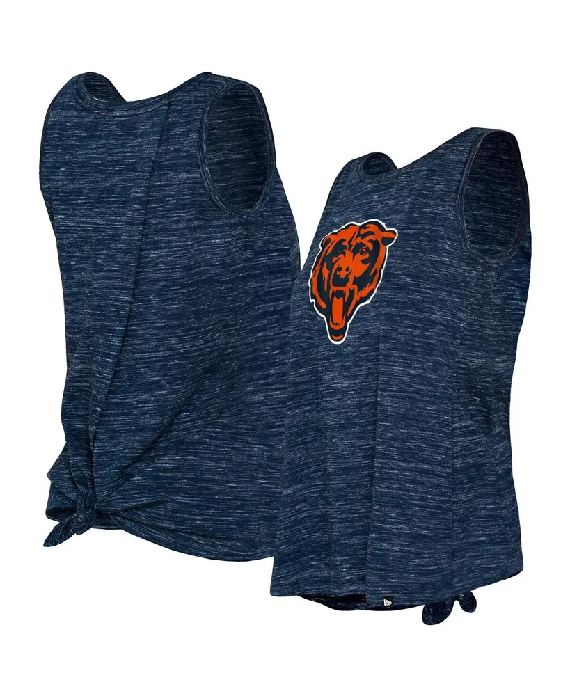 Women's New Era Navy Denver Broncos Plus Size Tank Top