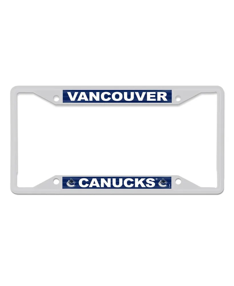 Wincraft Vancouver Canucks Chrome Color License Plate Frame