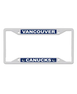 Wincraft Vancouver Canucks Chrome Color License Plate Frame