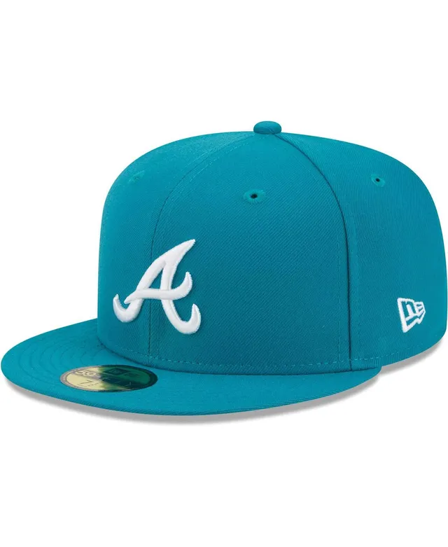 Lids Atlanta Braves New Era 1972 MLB All-Star Game Sky Blue Undervisor  59FIFTY Fitted Hat - Tan