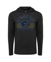 Men's and Women's Sportiqe Black Memphis Grizzlies Beale Street Hometown Rowan Pullover Hoodie