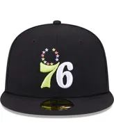 Men's New Era Philadelphia 76ers Color Pack 59FIFTY Fitted Hat