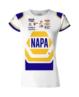 Women's Hendrick Motorsports Team Collection White Chase Elliott Napa Sublimated Uniform T-shirt