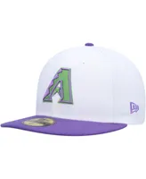 Men's New Era White Arizona Diamondbacks Side Patch 59FIFTY Fitted Hat