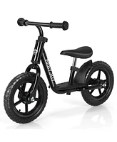 Costway 11'' Kids Balance Bike w/ Footrest No Pedal Toddler Training Bike