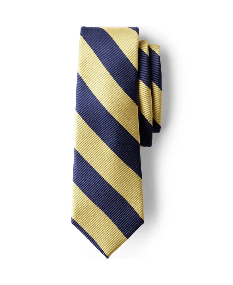 Lands' End School Uniform Kids Stripe To Be Tied Tie