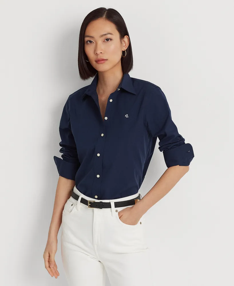 Lauren Ralph Non-Iron Straight-Fit Shirt, Regular & Petite