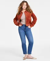 On 34th Women's Wide-Wale Corduroy Jacket, Created for Macy's