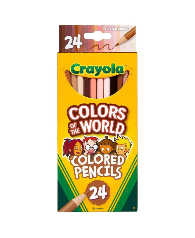 24 Crayola Colors of the World Colored Pencils