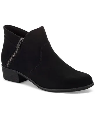 Sun + Stone Adelinee Double Zip Ankle Booties, Created for Macy's
