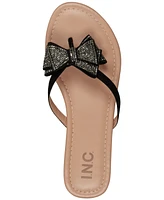 I.n.c. International Concepts Women's Mabae Bow Flat Sandals, Created for Macy's