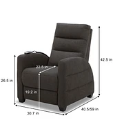 Carran 31" Zero Gravity Fabric Recliner, Created for Macy's