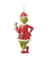 Jim Shore Grinch with Bag of Coal Ornament