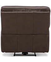 Closeout! Binardo 40" Zero Gravity Leather Power Recliner, Created for Macy's