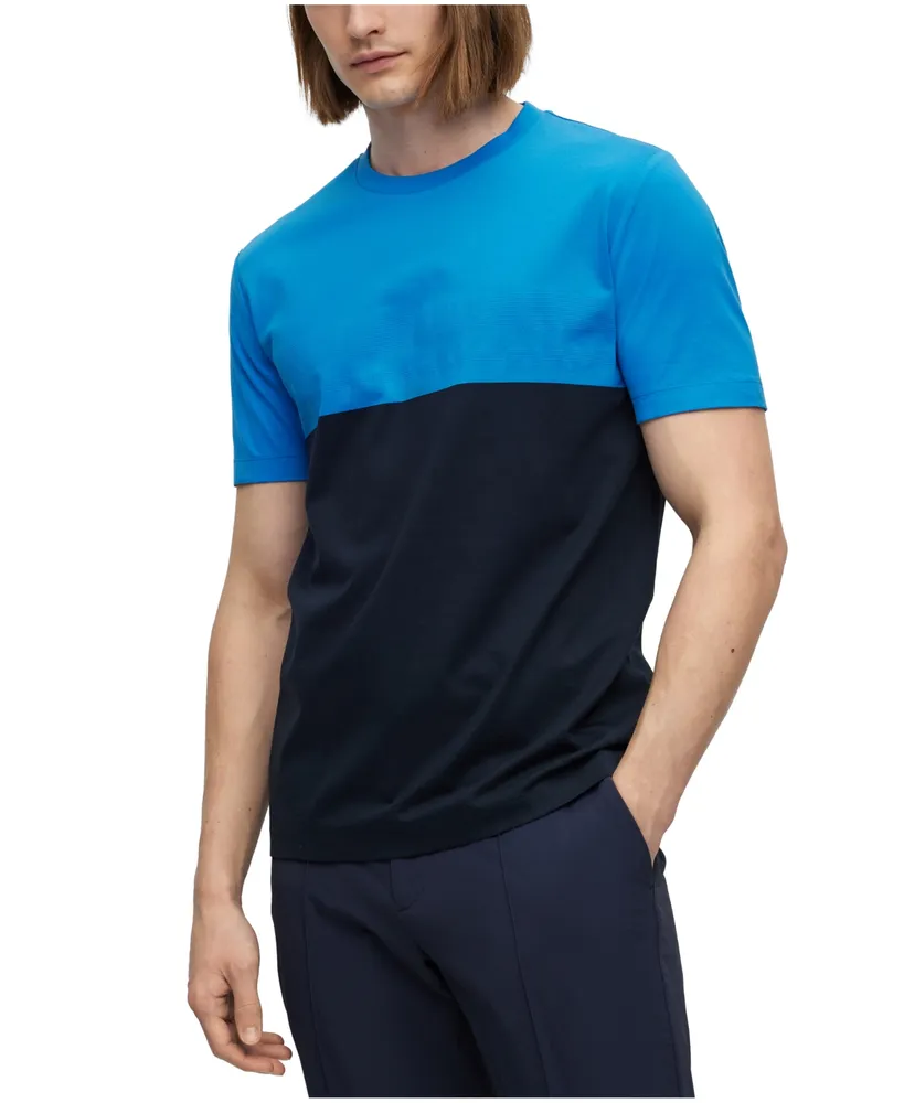 Boss by Hugo Boss Men's Regular-Fit Color-Blocked T-shirt