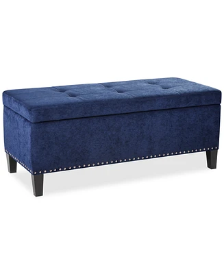 Catarina Fabric Storage Bench