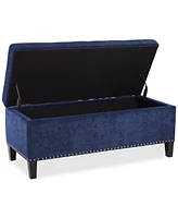 Catarina Fabric Storage Bench