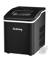 Costway Portable Ice Maker Machine Countertop 26Lbs/24H Self-cleaning