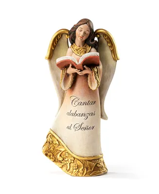 Napco Angel Reading Spanish, "Cantar Alabanzas Al Senor"