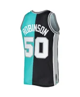 Men's Mitchell & Ness David Robinson Black