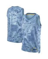 Men's and Women's Nike Ja Morant Light Blue Memphis Grizzlies Select Series Swingman Jersey