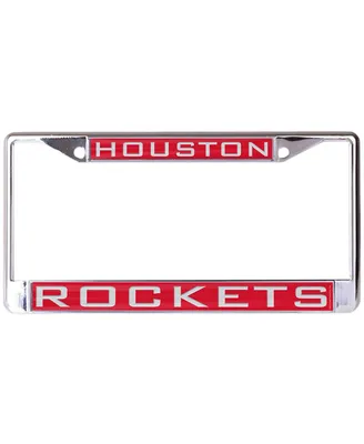Wincraft Houston Rockets Laser Inlaid Metal License Plate Frame
