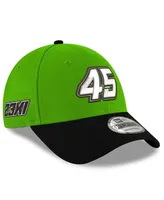 Men's New Era Green Kurt Busch Number 9FORTY Snapback Adjustable Hat